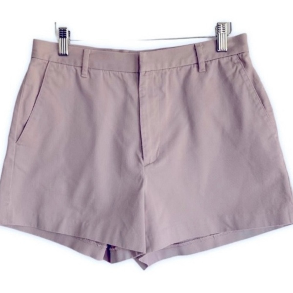 J. Crew Lilac Chino Shorts Sz 8 - Picture 4 of 5